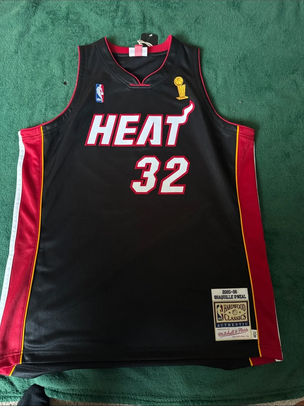 Mitchell & Ness Authentic Miami Heat Basketball Jersey bundle